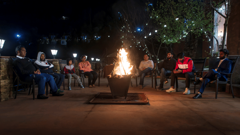 Bonfire With Dj At Digantaa