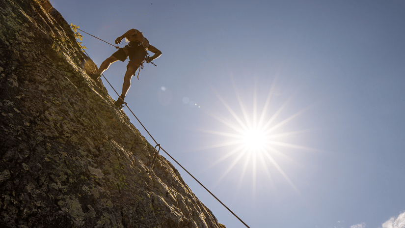 Rappelling